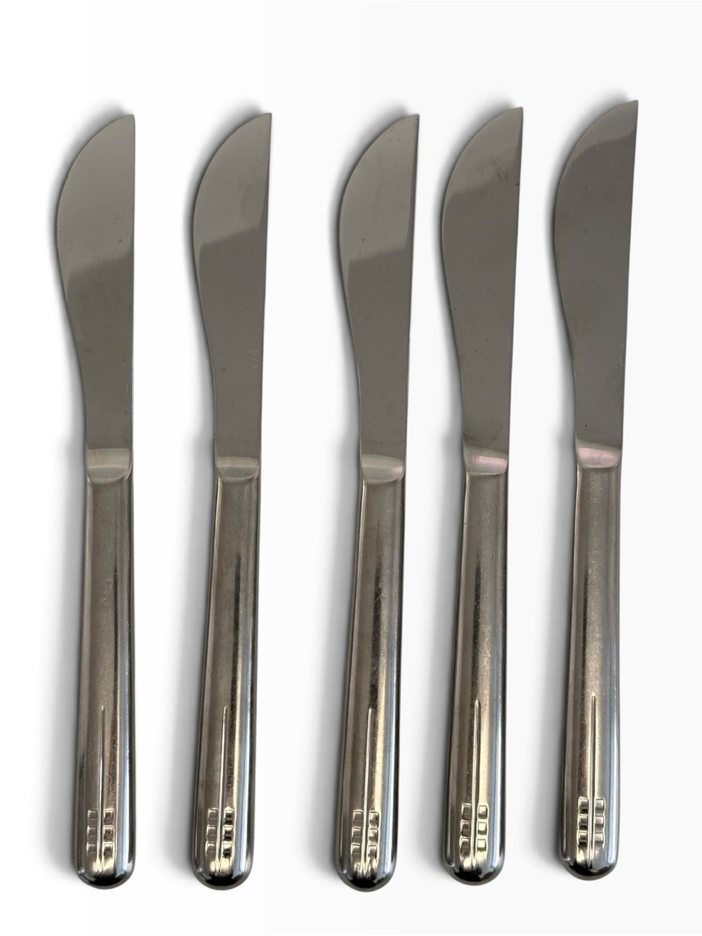 RICHARD MEIER for Reed & Barton / Swid Powell — Set of 5 Dinner Knives